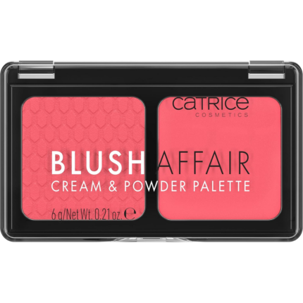 Catrice Blush Affair Cream & Powder Palette 010 Stunning Strawberry.