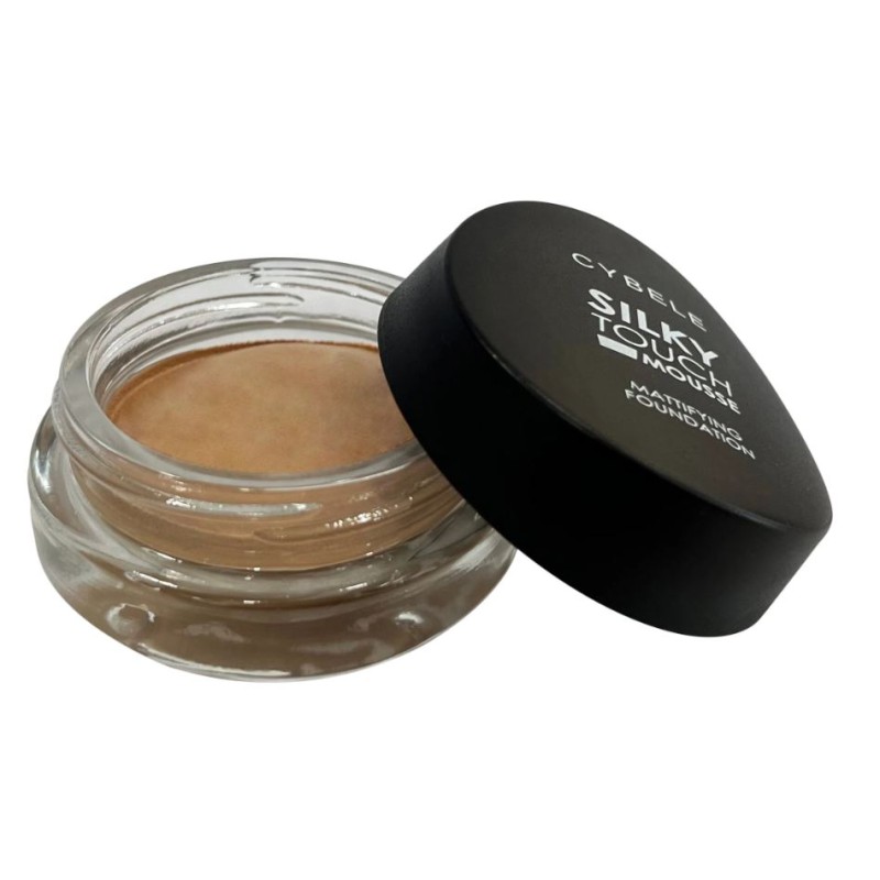 CYBELE Silky Touch Mousse Mattifying Foundation 02 True Beige. CYBELE Silky Touch Mousse Mattifying Foundation 02 True Beige.