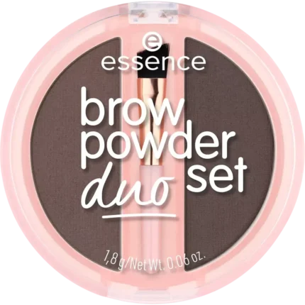 Essence Brow Powder Duo Set 003 Dark Brown.