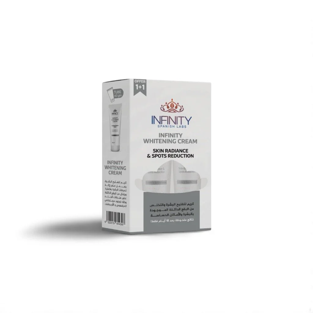 Infinity whitening cream 60gm Offer (1+1) Infinity whitening cream 60gm Offer (1+1)