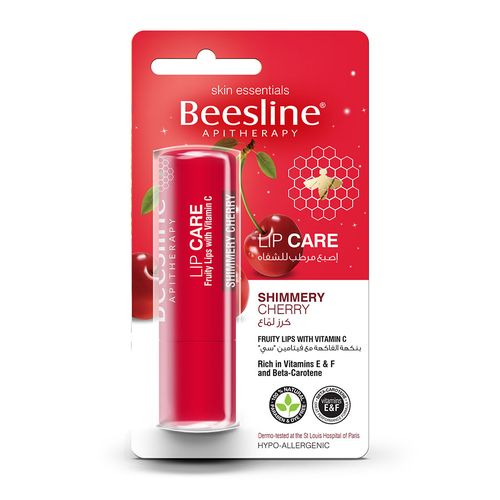 Beesline Lip Care Shimmery Cherry 4g Beesline Lip Care Shimmery Cherry 4g