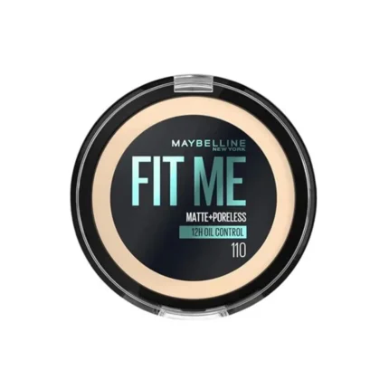 Maybelline New York Fit Me Matte + Poreless Compact Powder 110 Porcelain.