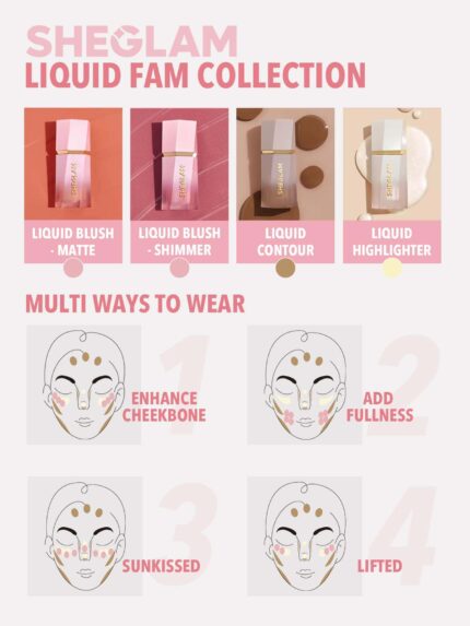 Sheglam Glow Bloom Liquid Highlighter-Bellini Brunch.