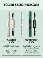 Sheglam All-In-One Volume & Length Mascara Water Proof Black.