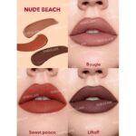 Sheglam Matte Allure Mini Liquid Lipstick Set-Nude Beach.