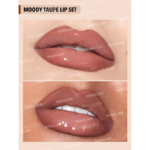 Sheglam Soft 90’s Glam Lip Liner And Lip Duo Set-Moody Taupe.