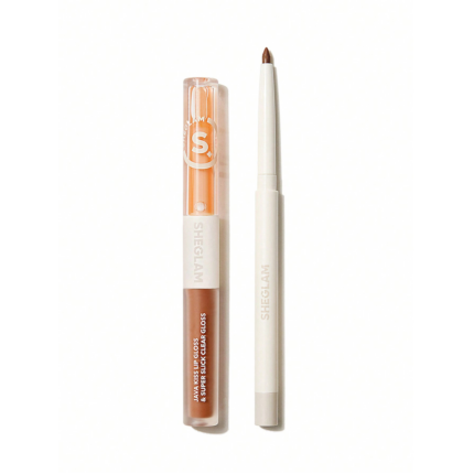 Sheglam Soft 90’s Glam Lip Liner And Lip Duo Set-Haute Cocoa.