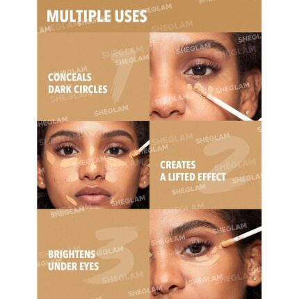 Sheglam Like Magic 12HR Full Coverage Concealer-Shell.