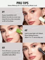 Baked Glow Setting Powder-Light Pink.