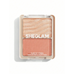 Sheglam Glam 101 Hybrid Highlighter & Blush Duo-St. Tropez.