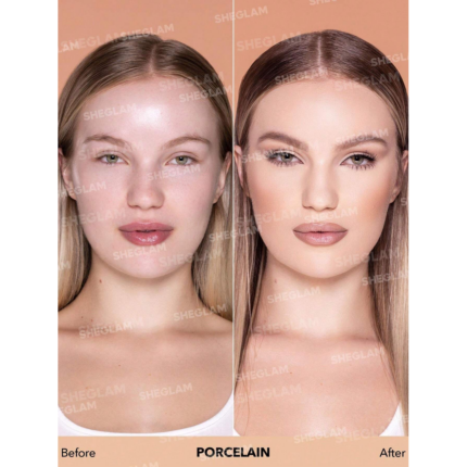 Sheglam Complexion Pro Long Lasting Breathable Matte Foundation-Porcelain.