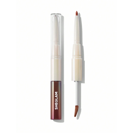 Sheglam Lip Rules Liner & Gloss Pen-By The Book.