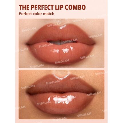 Sheglam Lip Rules Liner & Gloss Pen-Golden Rule.