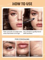 Sheglam Rapid Retouch Cream Concealer-Pink Pearl