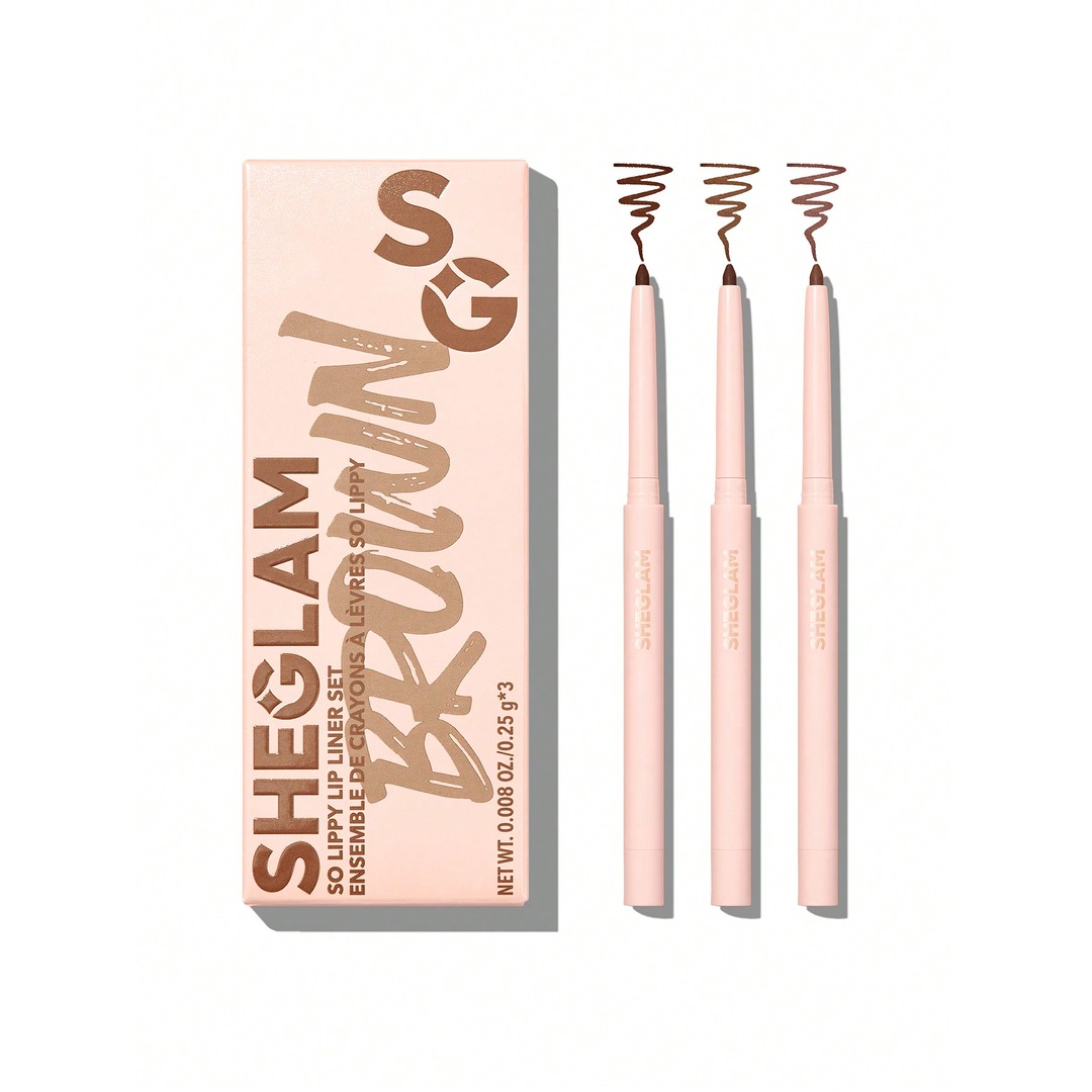 Sheglam So Lippy Lip Liner Set-Espresso Kisses. Sheglam So Lippy Lip Liner Set-Espresso Kisses.