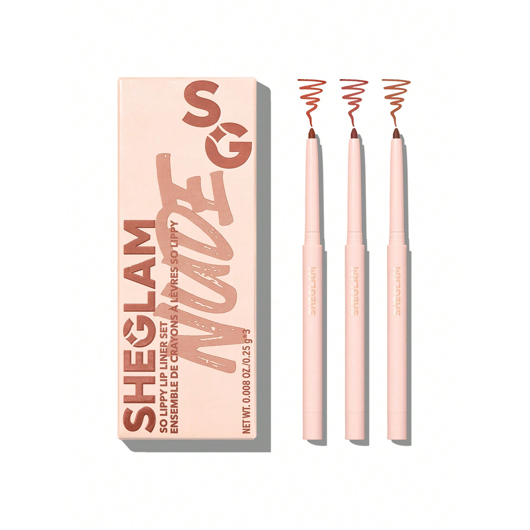 Sheglam So Lippy Lip Liner Set-Au Naturel. Sheglam So Lippy Lip Liner Set-Au Naturel.
