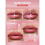 Sheglam Bold Booster Lip Plumper-Blush Drizzle.