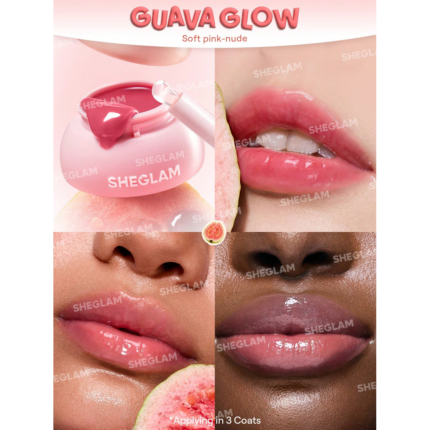 Sheglam Hydra Jelly Pocket Lip Jam-Guava Glow.