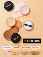Baked Glow Setting Powder-Light Pink.