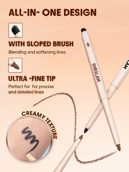 Sheglam Gel Glide Eyeliner Pencil-Brown.