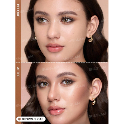 Sheglam 2-In-1 Contour & Highlight Stick-Brown Sugar.