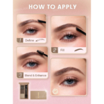Sheglam Puff Brow Palette-Brown.