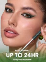 Sheglam Boldline Longwear Multi-Function Gel Liner-Metallic Green.
