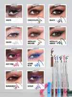 Sheglam Boldline Longwear Multi-Function Gel Liner-Metallic Green.