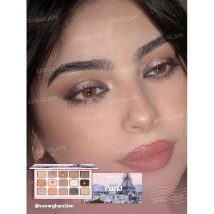 Sheglam Picnic In Paris 15-Pan Eyeshadow Palette.