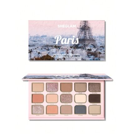 Sheglam Picnic In Paris 15-Pan Eyeshadow Palette.
