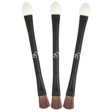 Golden Rose Double Ended Eyeshadow Brushes 3 PCs.