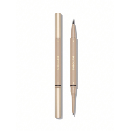 Sheglam Brows On Demand 2-In-1 Brow Pencil-11 Ebony.
