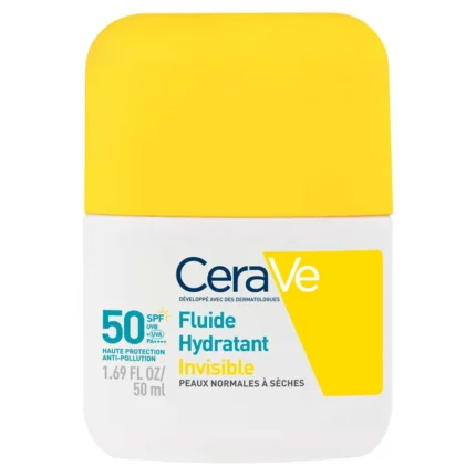 Cerave Invisible Hydrating Fluid SPF50 High Protection face 50ml