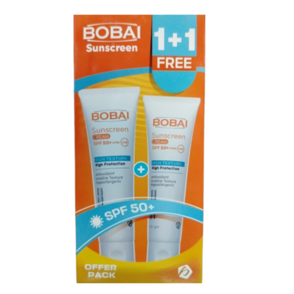 Offer Bobai Sunscreen Cream SPF50 (1+1)