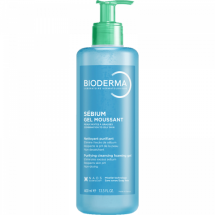 BIODERMA Sebium Gel Moussant 400ml