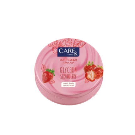 Care & More Soft Cream Strawberry 125 ml
