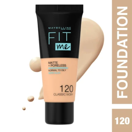 Maybelline New York Fit me foundation – 120.