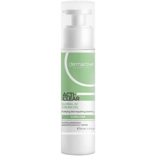41OXGn10FvL._AC_SY879_-1.jpg Dermactive ACTI-CLEAR Global AC Cream Gel 50ml - الصورة 1