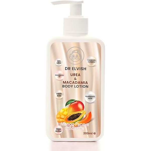 DR ELVISH Body Lotion Mango Papaya 200ml DR ELVISH Body Lotion Mango Papaya 200ml