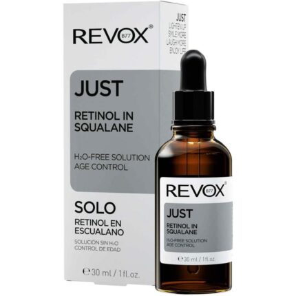 REVOX JUST Retinol in Squalane H2O – Free Solution Age Control 30ML