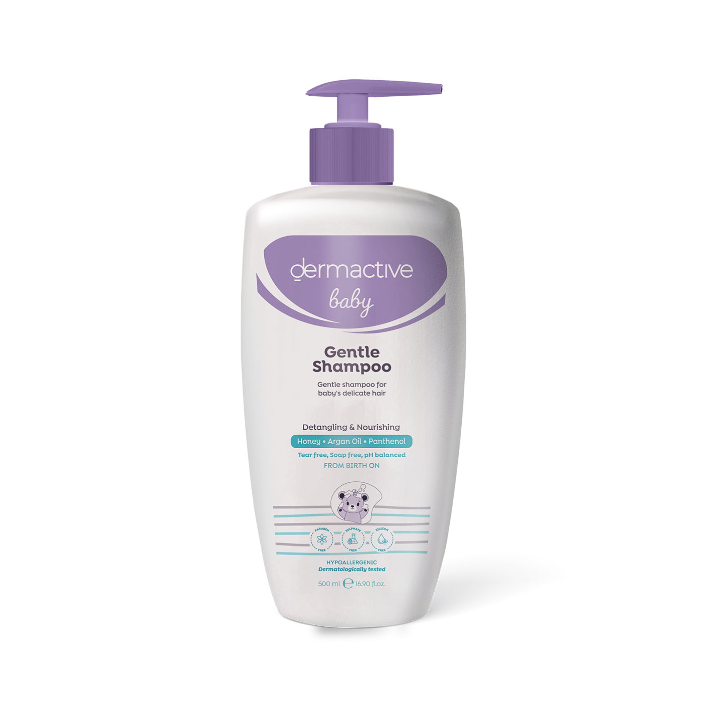 6.jpg dermactive baby gentle shampoo 250ml - الصورة 1
