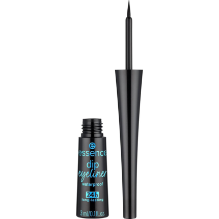 Essence Dip Eyeliner Waterproof 24h 01 Black.