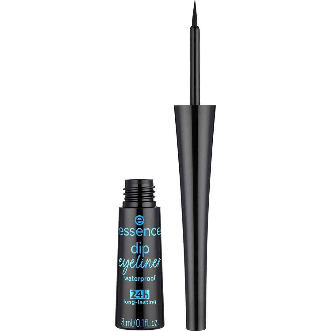 Essence Dip Eyeliner Waterproof 24h 01 Black. Essence Dip Eyeliner Waterproof 24h 01 Black.