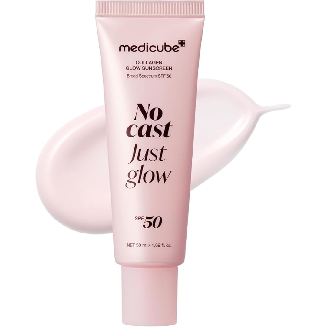medicube No Cast Just Glow Collagen Sunscreen | SPF 50 medicube No Cast Just Glow Collagen Sunscreen | SPF 50