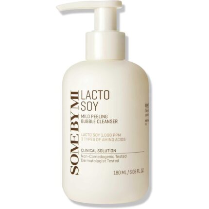 SOME BY MI, Lacto Soy, Mild Peeling Bubble Cleanser 180ml.