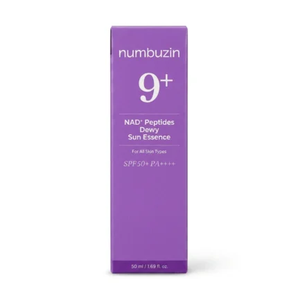 Numbuzin 9+ NAD+ Peptides Dewy Sun Essence 50ML