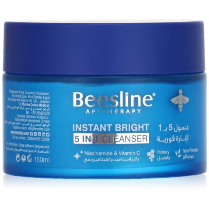Beesline Instant Bright 5in1 Cleanser for Acne prone Oily Skin and Face, 150 ml