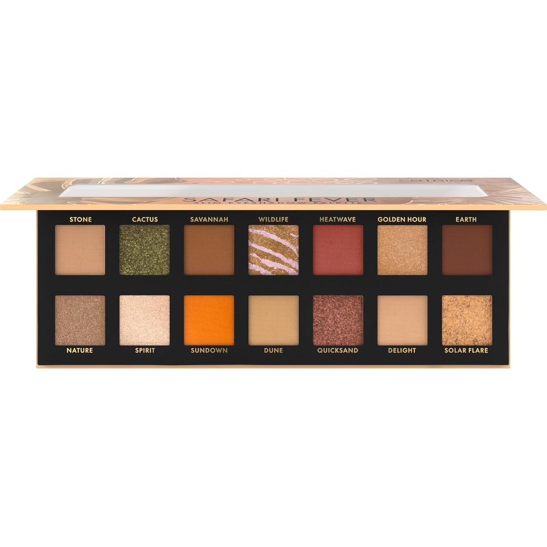 Catrice Safari Fever Slim Eyeshadow Palette 010 Wild Life. Catrice Safari Fever Slim Eyeshadow Palette 010 Wild Life.