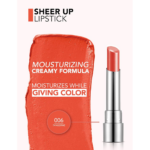 Flormar Sheer Up Lipstick 006 Tangerine.