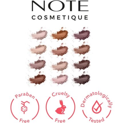 Note Love At First Sight Eyeshadow 201 Daily Routine.